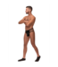 Male Power Male Power Cage Thong: Bold Comfort in Black L/XL