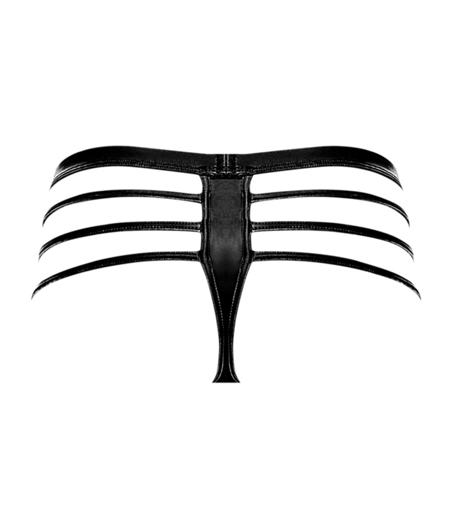 Male Power Male Power Cage Thong: Bold Comfort in Black L/XL
