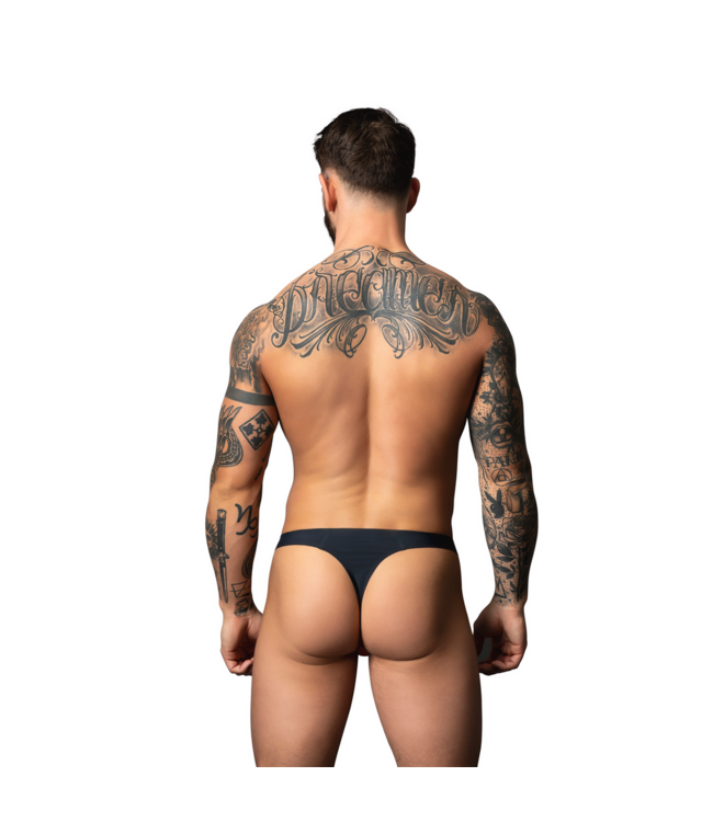 Male Power Ultra Soft Hot Mesh Bong Thong L/XL Red/Black | Male Power Comfort