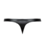 Male Power Wetlook Bong Thong L/XL Black - Stylish & Comfortable Men's Underwear