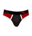 Male Power Male Power Retro Sport Panel String S/M Zwart/Rood | Stijl en Comfort