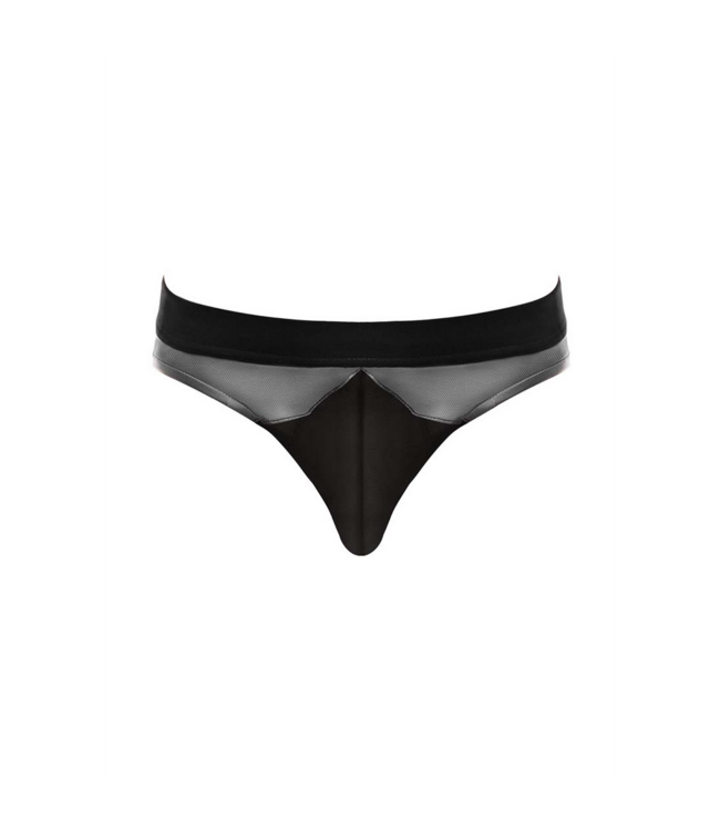 Male Power Iron Clad L/XL Thong - Ultra-Thin Breathable Mesh with Stylish Design