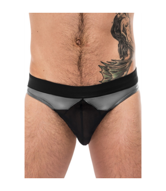 Male Power Iron Clad Thong S/M – Superdun, Ademend & Trendy in Stijlvol Grijs