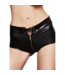 7 Heaven Verleidelijke Wetlook Shorts met Vetersluiting – Stoer & Sexy Essentials