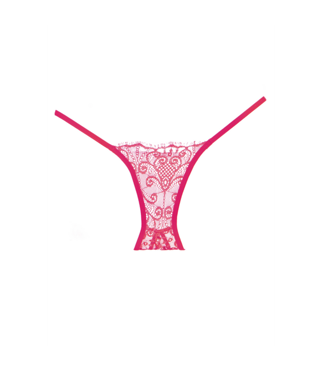 Allure Enchanted Belle Lace Briefs - Sexy Comfort with Open Crotch Design