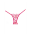 Allure Betoverde Belle Spitzen-Slip – Eleganz mit offenem Schritt in Einheitsgröße