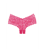 Allure Verleidelijke Candy Apple Kanten Booty Short met Open Kruis - One Size