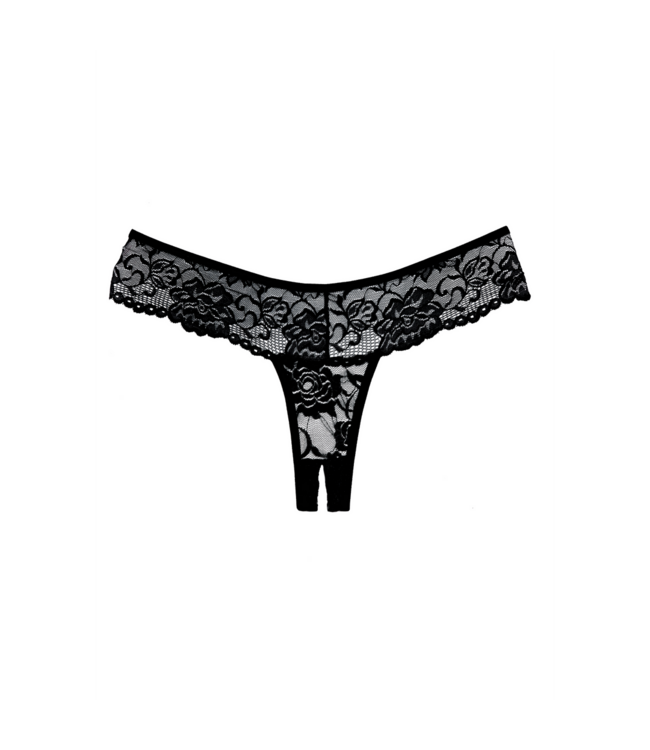 Allure Chiqui Love Spitzenstring One Size – Elegante schwarze Spitze für Sinnlichkeit