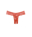 Allure Verleidelijke Weelderige Kanten String - Comfortabel en Elegant in One Size