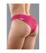 Allure Verleidelijke Doorshijnende String met Wimperskant en Uitsparingen | Allure Roze