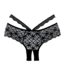 Allure Verleidelijke Heartbreaker Boycut Slipjes in Zwart met Elegant Kantdesign