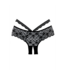 Allure Verleidelijke Heartbreaker Boycut Slipjes in Zwart met Elegant Kantdesign
