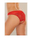 Allure Verleiding Onder de Sterren Slipje Rood - Sensuele String met Open Kanten