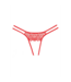 Allure Verleidelijke Galloon Kantpanty Rood - Sensuele Lace Slipje One Size