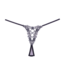 Allure Verleidelijke Mesh String Zwart - Ademend en Comfortabel voor Elke Gelegenheid