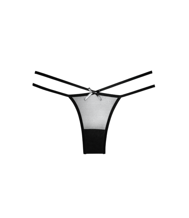 Allure Naughty Vanilla Briefs & Sheer Tights Set - Sexy & Comfortable Black