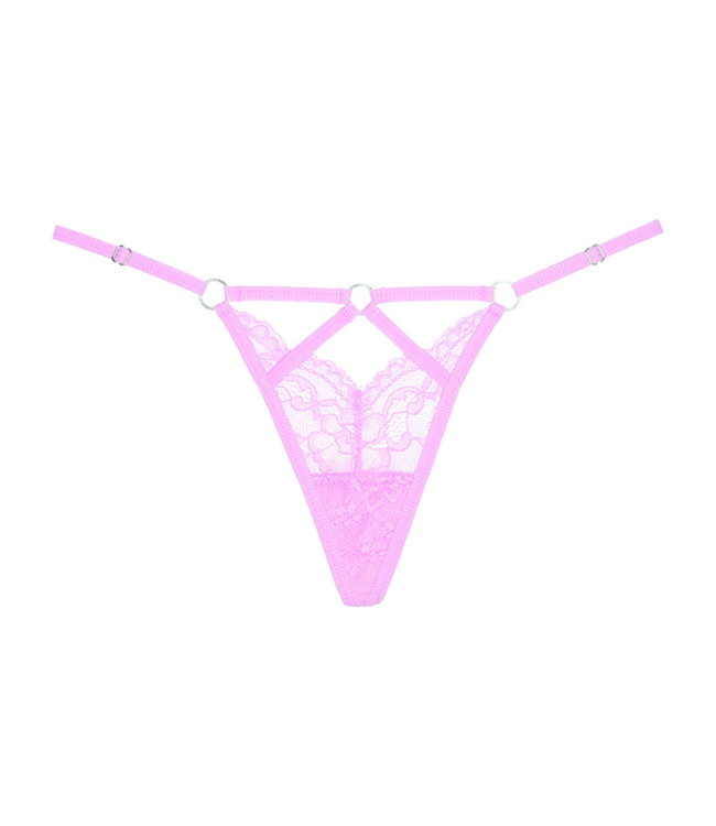 Allure Verleidelijke Kanten Bondage String met Elegante Details | Allure Lingerie