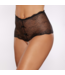 Allure Glamoureuze High Waisted Thong met Parels - Elegante Lingerie voor Speciale Momenten