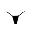 Allure Verfijnd Fluwelen G-String - Luxe Velvet Slipje met Elegante Strap-Back