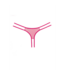 Allure Sweet Honey Peekaboo Pink Lace Panties with Seductive Mesh Back