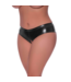 Magic Silk Verleidelijke Low Rise Split Boyshort Zwart - Comfortabel & Stijlvol