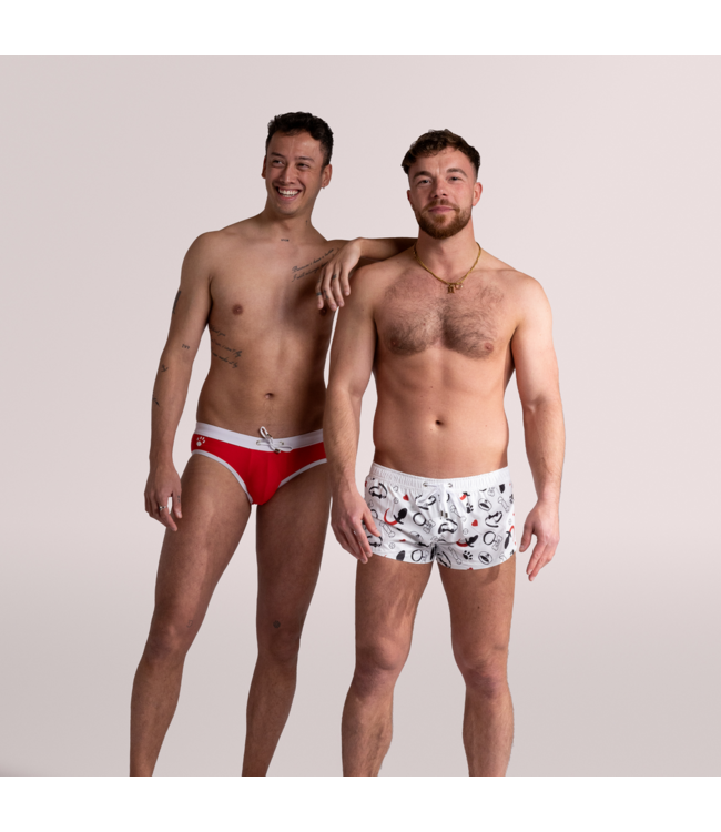 Prowler Red Prowler Swim Briefs - Stylish Comfort for Eye-Catching Summer Looks