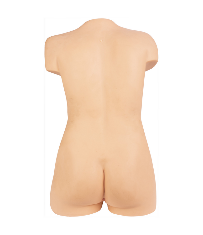 Doc Johnson Lena Moon Transgirl Sekspop - Realistische Levensgrote Doll met Vibratorholte
