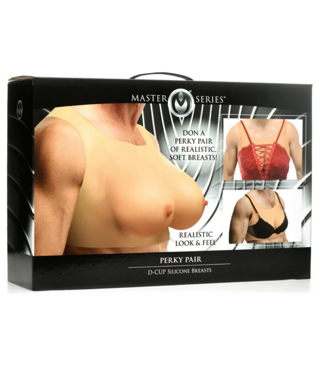 XR Brands Perky Pair D-Cup-Silikonbrüste – Realismus, Weichheit & Sicherheit
