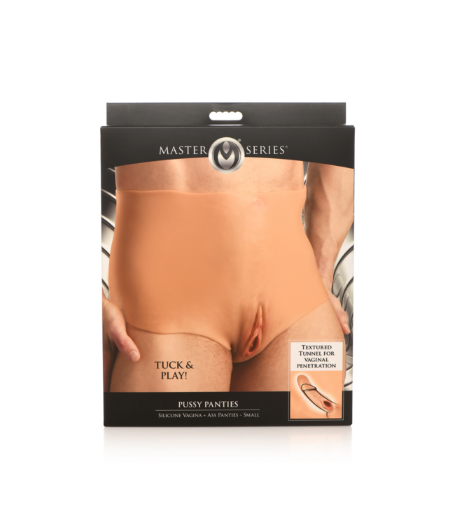 XR Brands Realistic Silicone Pussy Panties for Comfort and Gender Play