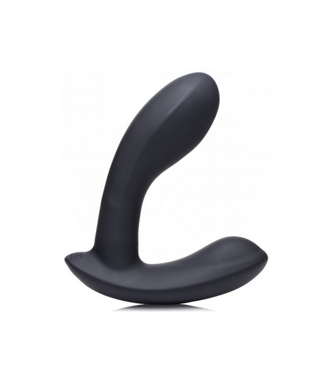XR Brands Zeus E-Stim Pro: Remote Silicone Prostate Massager with Vibration + Shock