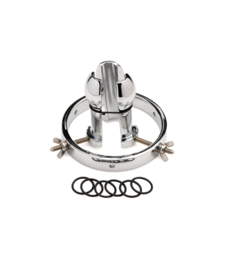 XR Brands Expandable Stainless Steel Anal Explorer for Intense Pleasure