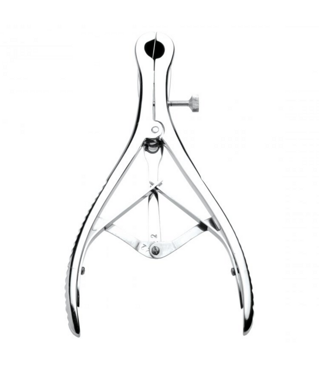 XR Brands Anale Speculum met Drie Fingeren - Medische Kwaliteit voor Comfort en Precisie