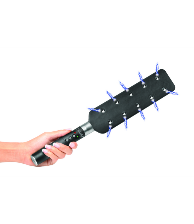 XR Brands E-Stim Spiked Paddle Schwarz – Intensives Elektro-Spanking-Erlebnis