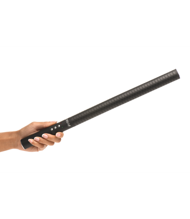 XR Brands E-Stim Baton Zwart - Ontdek Intensieve Elektro-Stimulatie en Sensationeel Plezier