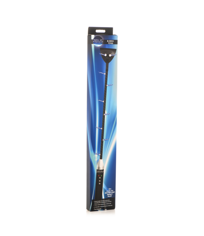 XR Brands E-Stim Crop Black - Powerful, User-Friendly Impact Play for Everyone