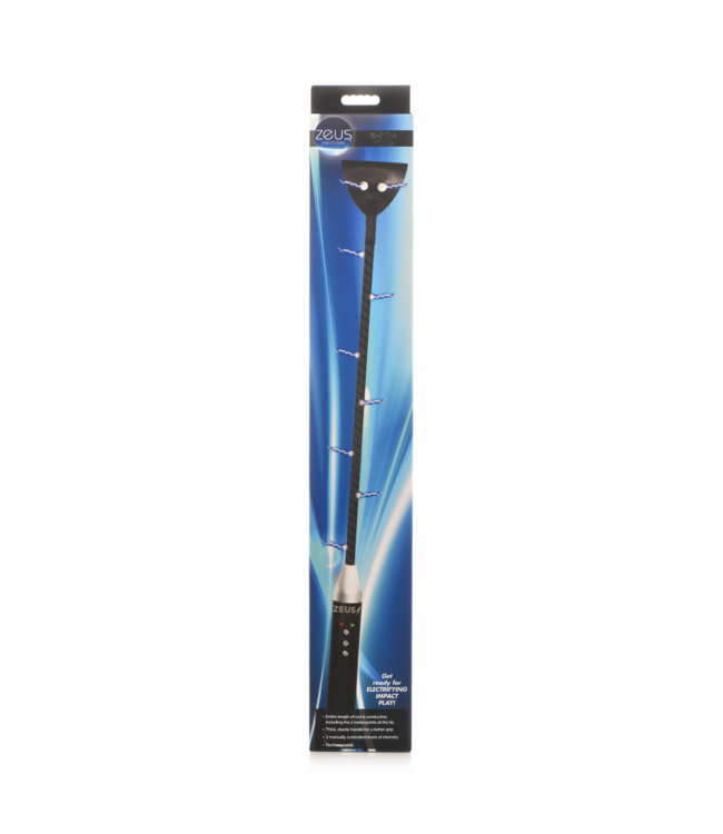 XR Brands E-Stim Crop Black - Powerful, User-Friendly Impact Play for Everyone
