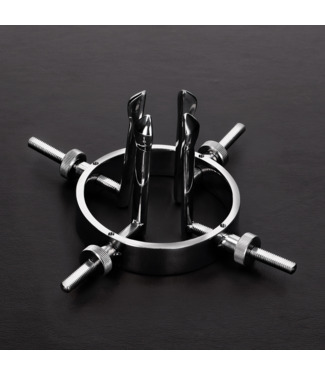 Steel by Shots Edelstahl Ringspekulum für extreme anale Dehnung und Komfort