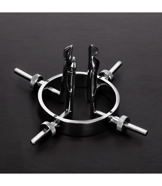 Steel by Shots Premium Ring Speculum van Roestvrij Staal | Voor Gevorderde Anale Avonturiers