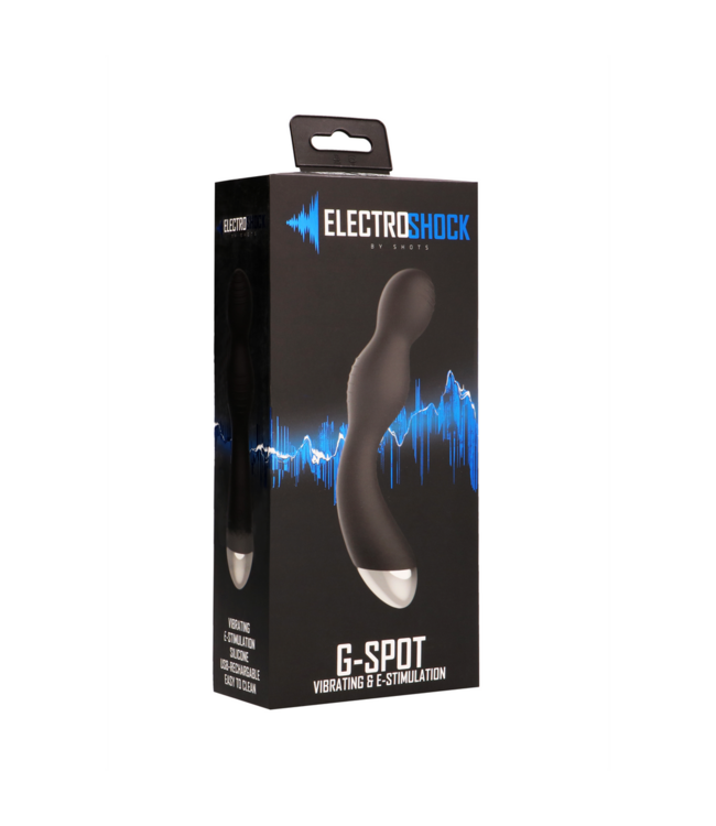ElectroShock Intense Waterproof E-Stimulation G/P-Spot Vibrator with 10 Speeds