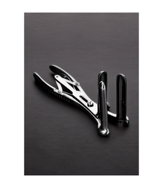Steel by Shots Rektalspekulum Matthieu 3 Zähne aus Edelstahl, verstellbar & langlebig