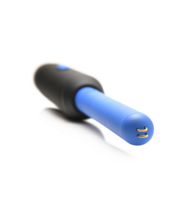 XR Brands E-Stim Zapping Wand Blau – Prickelnde Schocks für intensive Lustspiele
