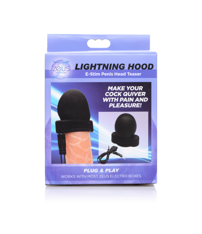 XR Brands Lightning Hood – Intensiver E-Stim Headteaser für grenzenloses Vergnügen