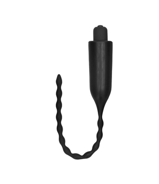 ElectroShock E-Stimulation Vibrierender Harnröhrenplug aus Silikon, 29,5 cm