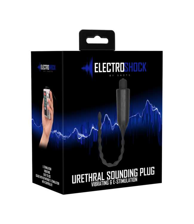 ElectroShock Electroshock Urethrale Plug met Vibratie | Medische Siliconen, Stil en Veilig