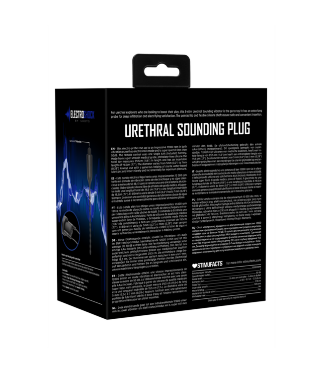 ElectroShock Electroshock Urethrale Plug met Vibratie | Medische Siliconen, Stil en Veilig