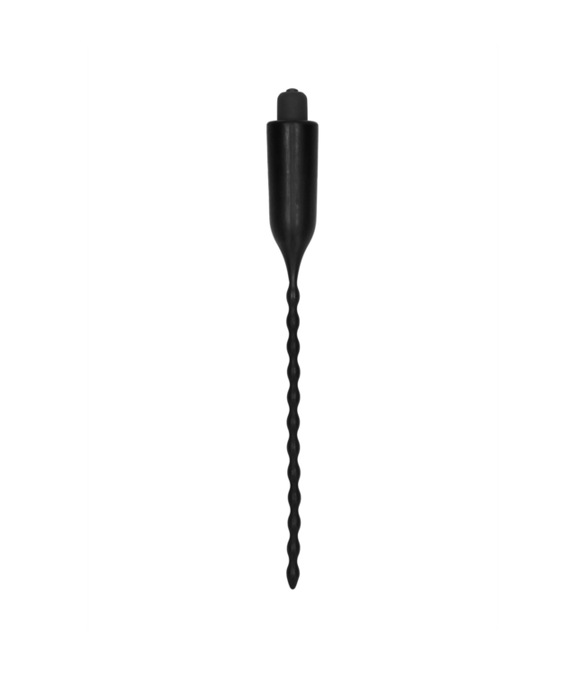 ElectroShock E-Stimulation Vibrierender Harnröhrenplug aus Silikon, 29,5 cm