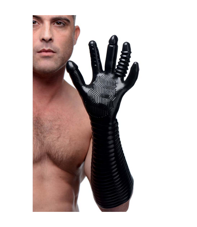 XR Brands XXL Sensation Woven Fisting Glove - Enhance Pleasure with Texture