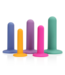 Loveline Silikon-Vaginaldilatator-Set 5-teilig – Sanftes Training für mehr Flexibilität