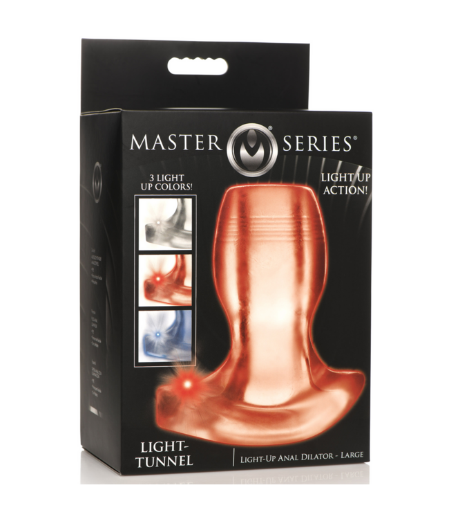XR Brands Beleuchteter Anal-Dilator L 12 cm – Für erweiterte Sinneserlebnisse!