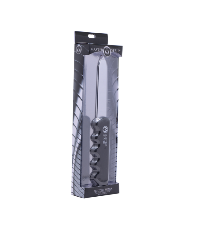 XR Brands Electro Shank: Luxe Elektro Shock Mes voor Spannende BDSM Avonturen